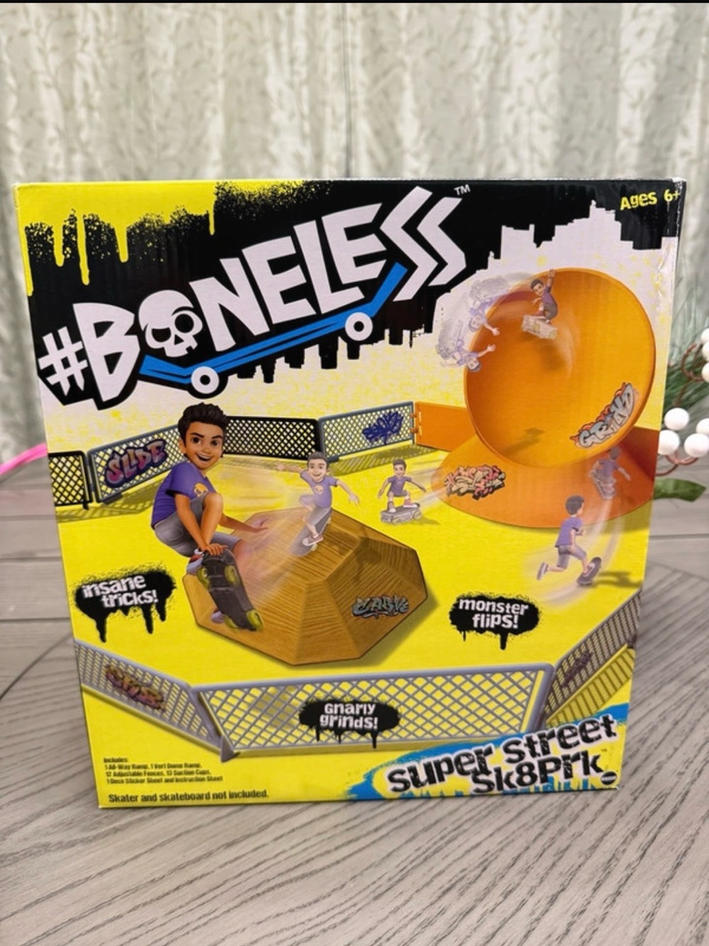 Super Street Skatepark Playset - Yellow